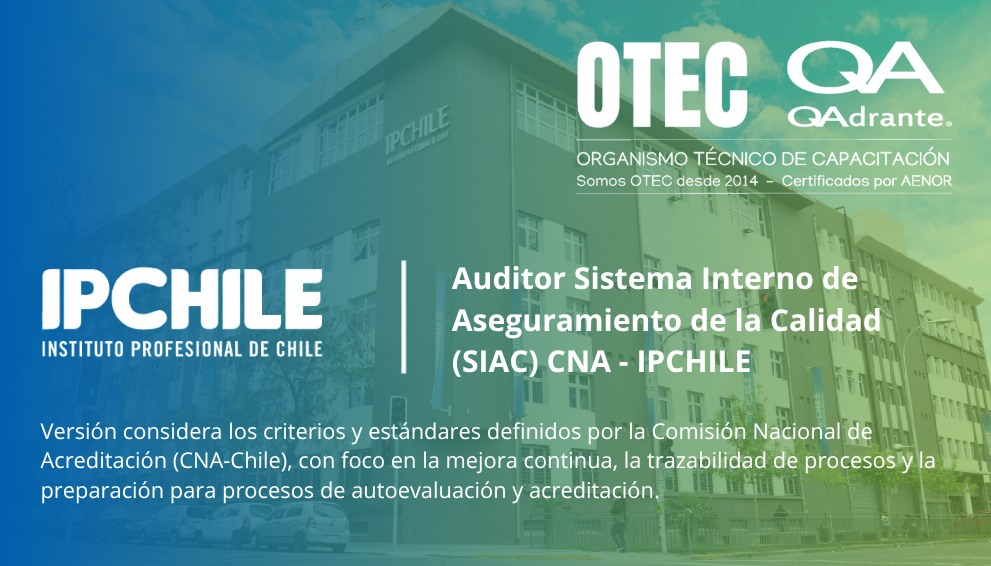PARTE 2 - Auditor Sistema Interno de Aseguramiento de la Calidad (SIAC) CNA IPCHILE